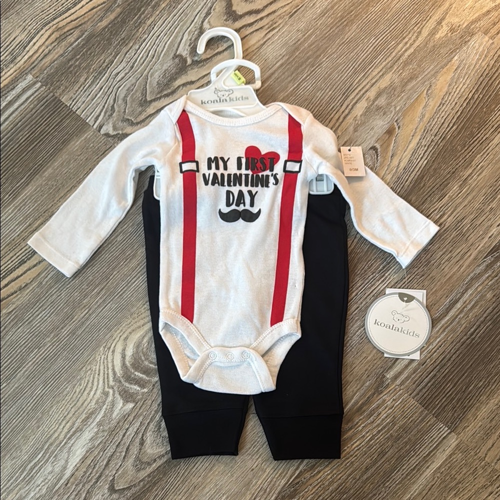 My First Valentine's Day Baby Outfit